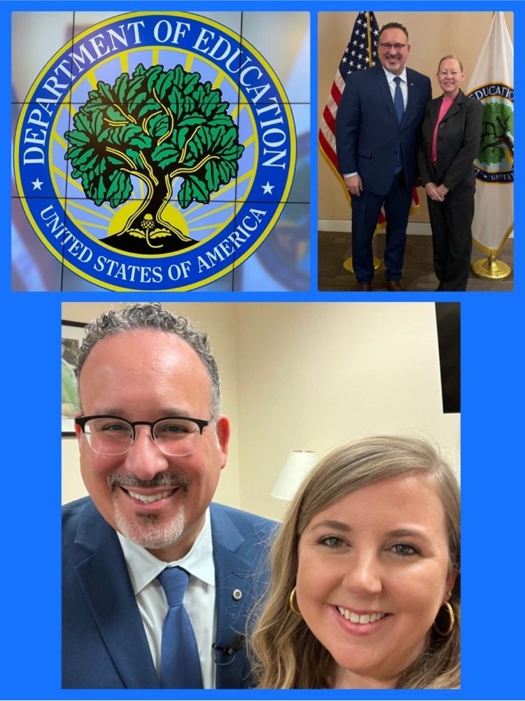 Celebrating Ms. Draughn as the National Counselor of the Year at the US Department of Education in Washington, DC.