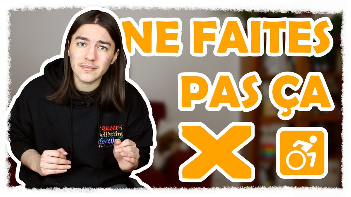 hparadoxa's tweet photo. Nouvelle vidéo !

L'accessibilité en fauteuil... c'est pas toujours simple. La bonne nouvelle, c'est que plein de personnes sont prêtes à aider ! La mauvaise, c'est qu'elles ne savent souvent pas comment.

Quelques conseils pour nous faciliter la vie : https://t.co/i35WYzwYUV https://t.co/bnkPzq1c7N