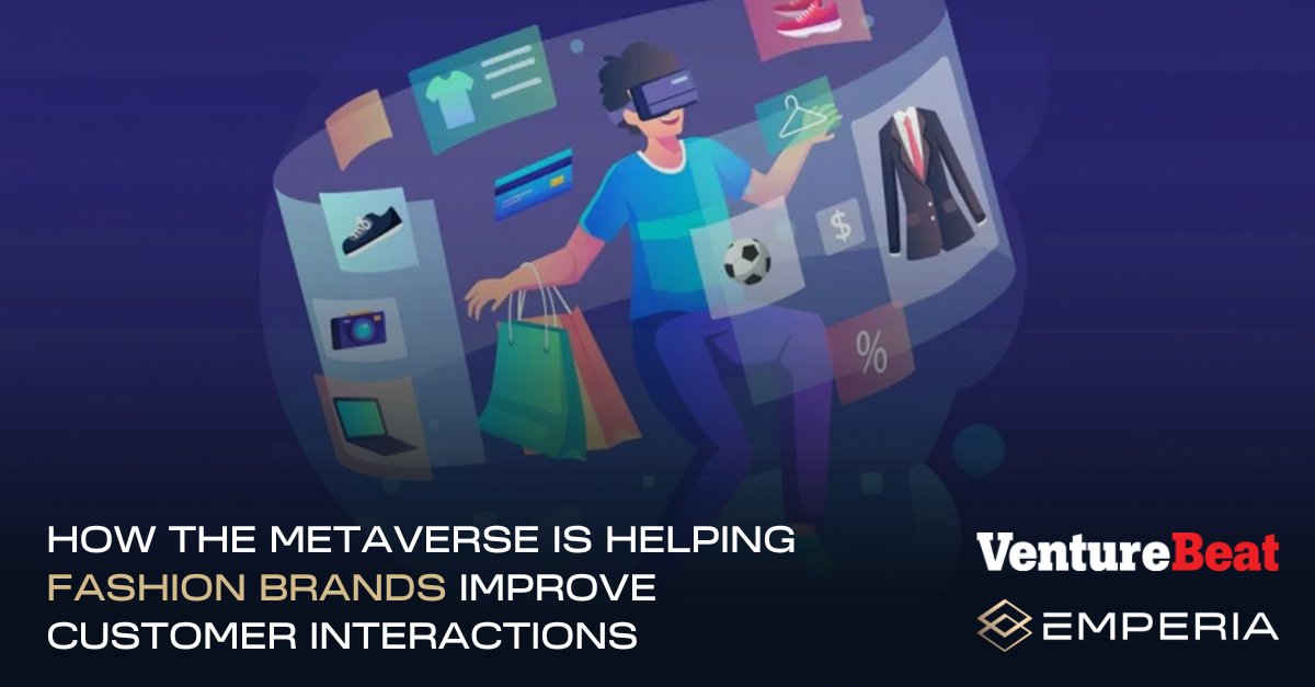 emperiavr's tweet image. Olga Dogadkina, CEO of Emperia, talks with Victor Dey of @VentureBeat about how tailoring virtual experiences can help create a far more engaging and personalized customer experience.

From #gamification to live events, read more here👉bit.ly/3wRzRta

#VirtualStores