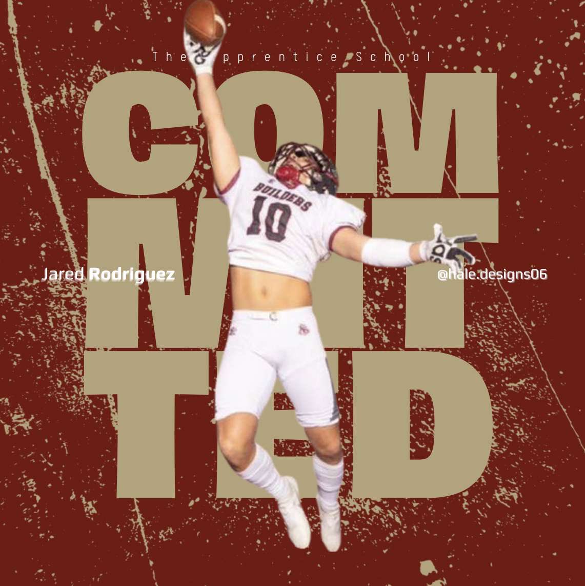 Blessed to have the opportunity to continue my academic and athletic career at The Apprentice School!Thank you to everyone that has helped get me to this point in my life.#relentless @88Gamecock @Jackpeavey9 @Coach_SEverett @AS_FOOTBALL_HC @coacheltonbrown