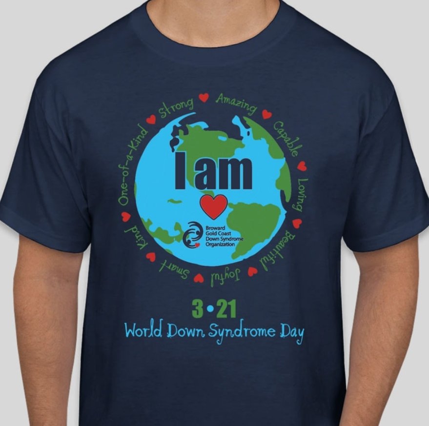 It's official!  Here is our shirt for 2023 World Down Syndrome Day, available for your preorder now!  While you are on our shop, check out 2023 pins and stickers as well.
bgcdownsyndrome.org/product/world-…