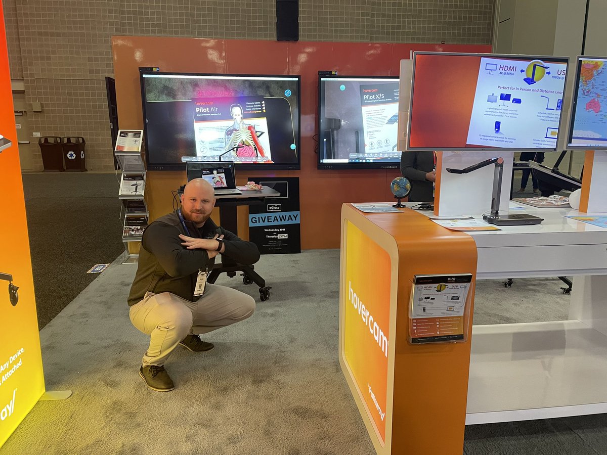 Visiting Hovercam at #TCEA2023  <a href="/GeteGlass/">eGlass</a>