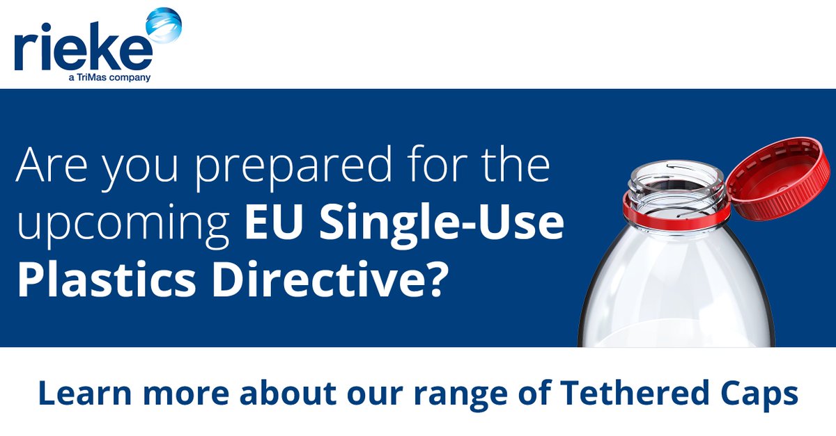 Our new Affaba &amp; Ferrari™ range of Aseptic #TetheredCaps ensure your #beverages are in line with the impending directive! Discover how you can make a difference in protecting our environment from discarded caps. Learn more: bit.ly/3GVWcKR