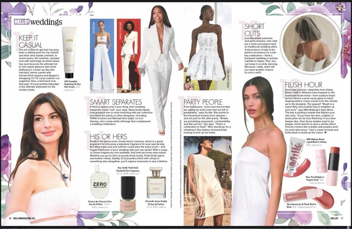 scorcesa's tweet photo. #Scorcesa made its debut in @hellocanadamag!
Guess who has a copy!?

Thank you Andrea!

#BridalNews #BlackOwnBrand #HelloMag https://t.co/5EtjmfuwNw