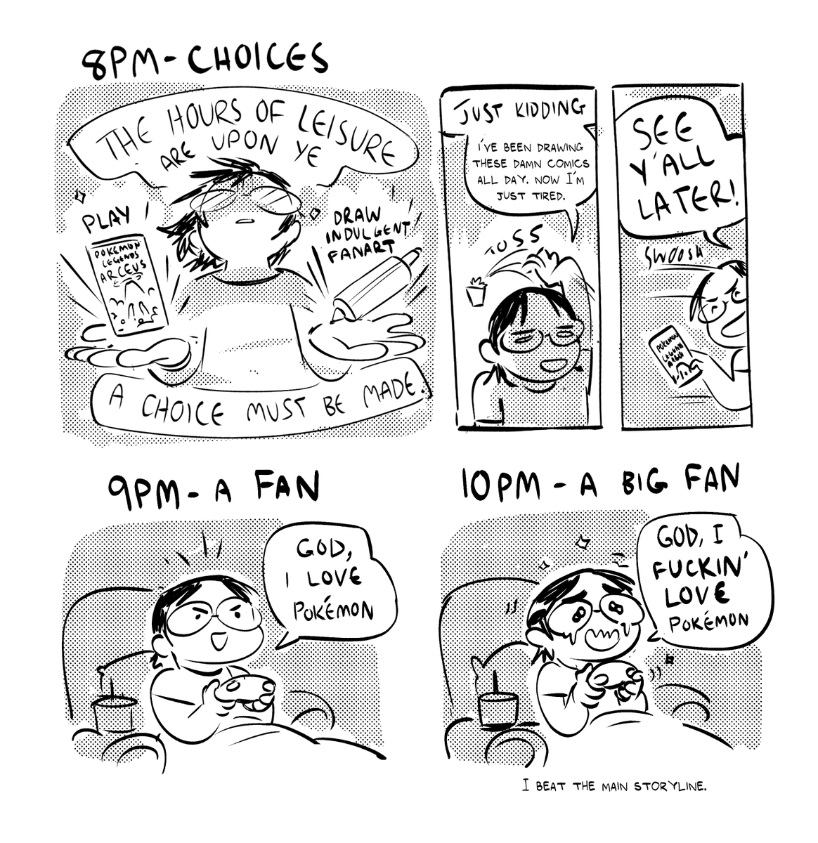 part 7 - ok, I broke my streak so these are late but I had very very good reasons for it outlined below :^)