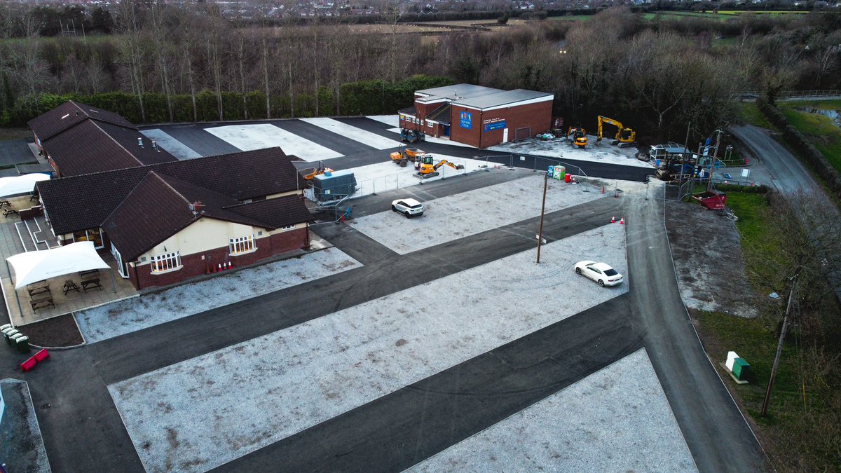 It might be February, but it feels like Christmas! Ceres Construction Group have almost finished the car park revamp. The tarmac went down today, and just some final touches to go.

Thank you, Ceres, for doing a fantastic job!

#construction #club #sponsor #team #thank #you