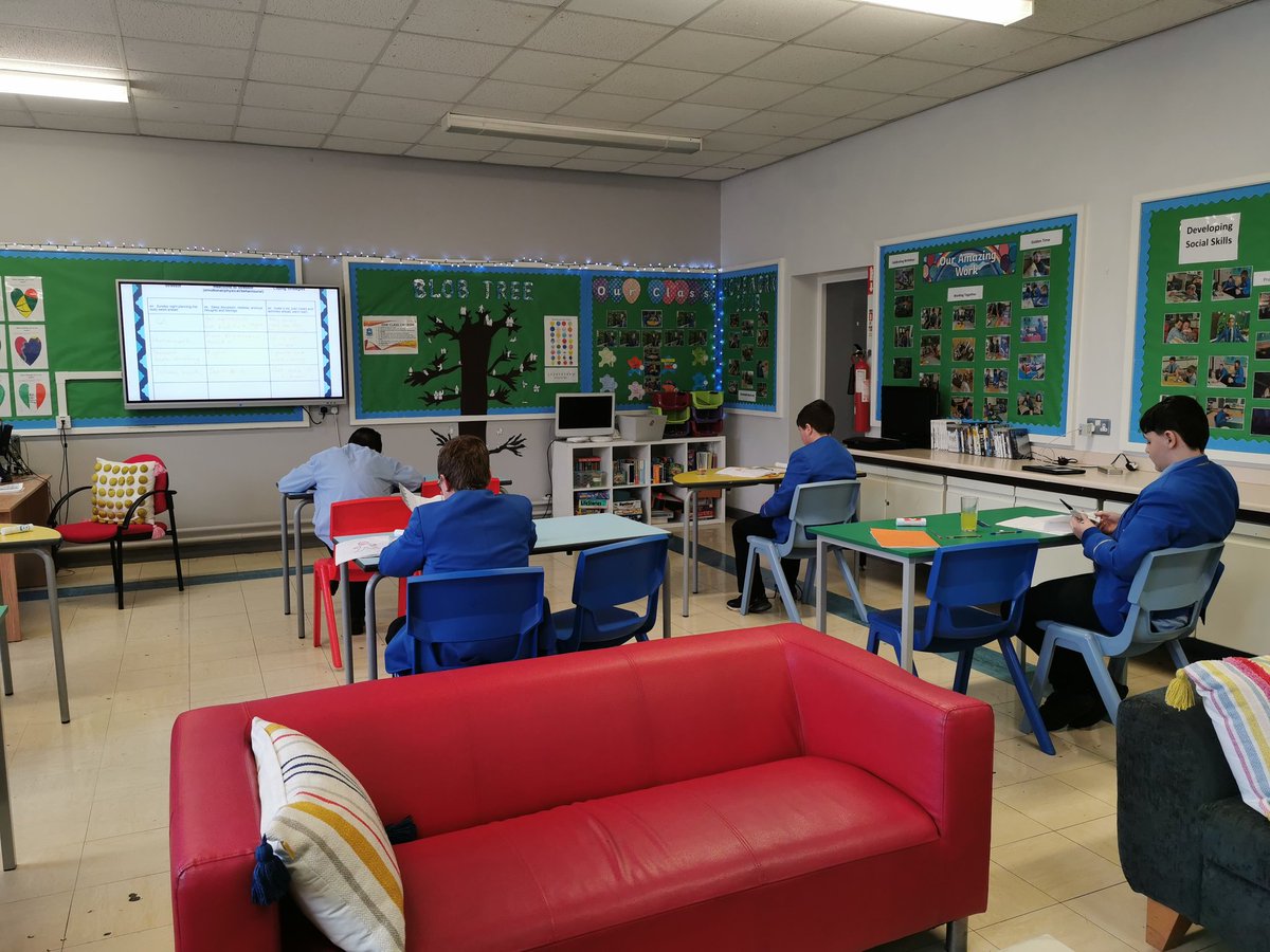 Today at Nurture, pupils were learning about their personal stressors, stress responses and healthy coping strategies, before creating their own individual stress management plan.