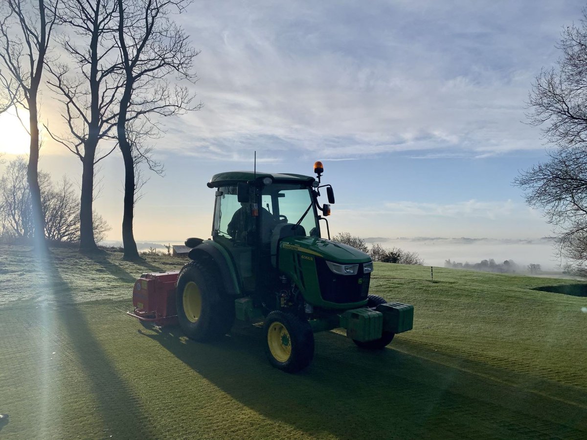 January is over and we are working hard on our winter plan to keep our course in the best condition all year round and ready for a busy summer season ❄️☀️ #chevingolf #golf #golfclub #golfcourse #wintergolf #winterprogram #golfmaintenance #greenkeeper #derbyshiregolf #englandgolf