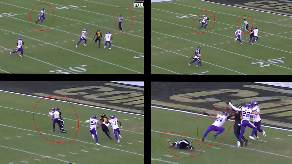 VikingsLoyalist's tweet image. When @Cambeezy_ tried to go off-script @NFL #Scripted #nflscripted