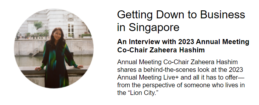 INTA's tweet photo. Annual Meeting Co-Chair Zaheera Hashim shares a behind-the-scenes look at the 2023 Annual Meeting Live+ and all it has to offer—from the perspective of someone who lives in the “Lion City.” https://t.co/ngQLI79R7K #INTA2023 https://t.co/VWHQf51Jtf