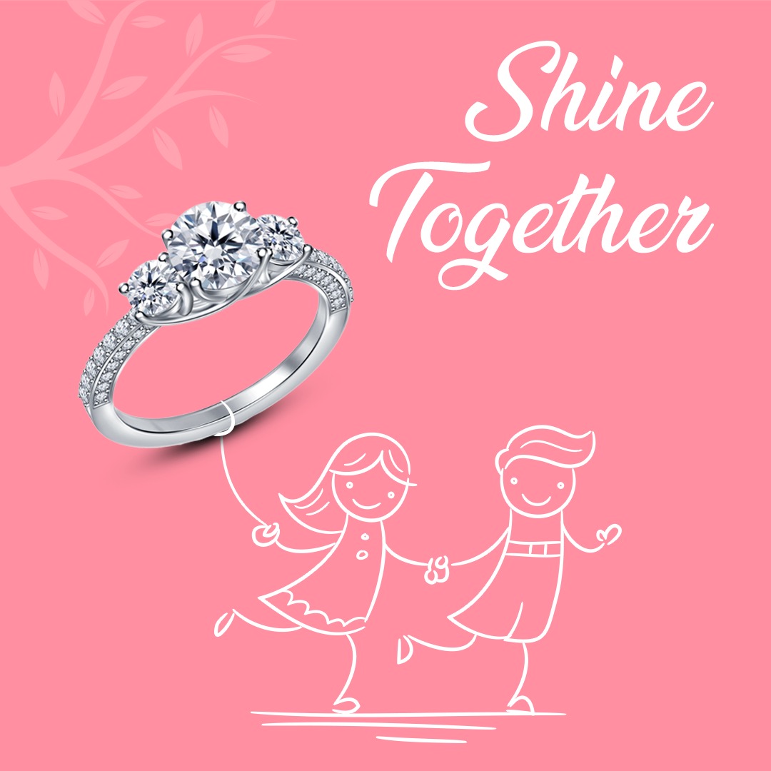 Shine together and sparkle forever! ✨✨

#diamond #diamondring #diamondrings
#DiamondsAreForever #ring #ringpop
#ringsofinstagram #diamondringset #luxury
#luxurywedding #luxurylifestyle #weddingband
#wedding  #weddingring #jewelry
#diamondring #weddingbands #rings #b2cjewels