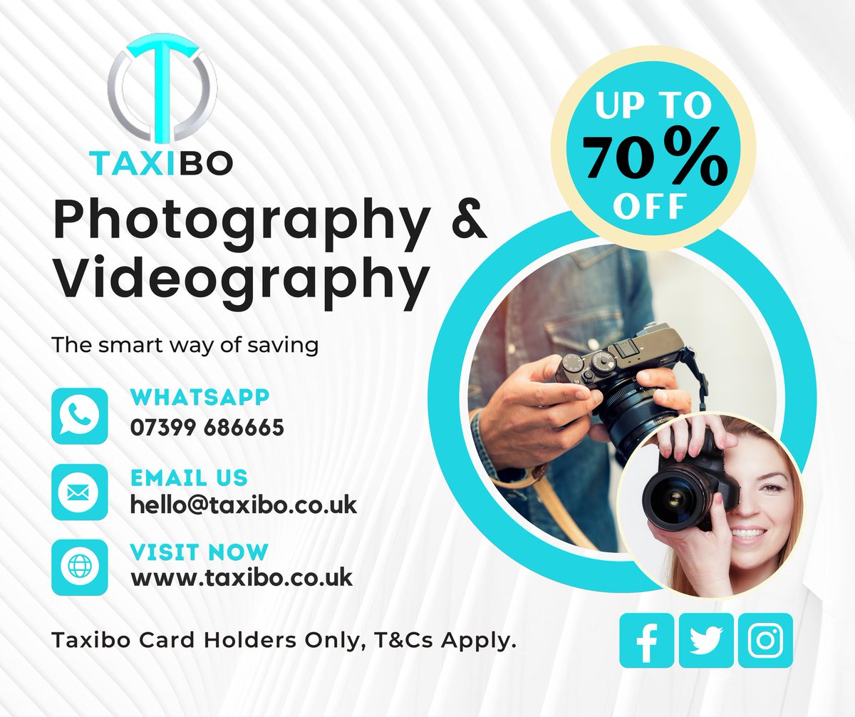 UP TO 70% OFF PHOTOGRAPHY & VIDEOGRAPHY
#photography #videography #weddingphotography #weddingvideography #birthdayphotography #birthdayphotoshoot #partyphotography #partyphotos