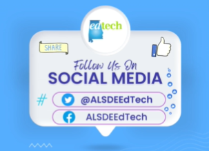 PLEASE help us reach more educators!
Follow us on social media!
✅Follow us on Twitter
✅Follow us on Facebook
✅Share 
✅Like
#ALSDEEdTech