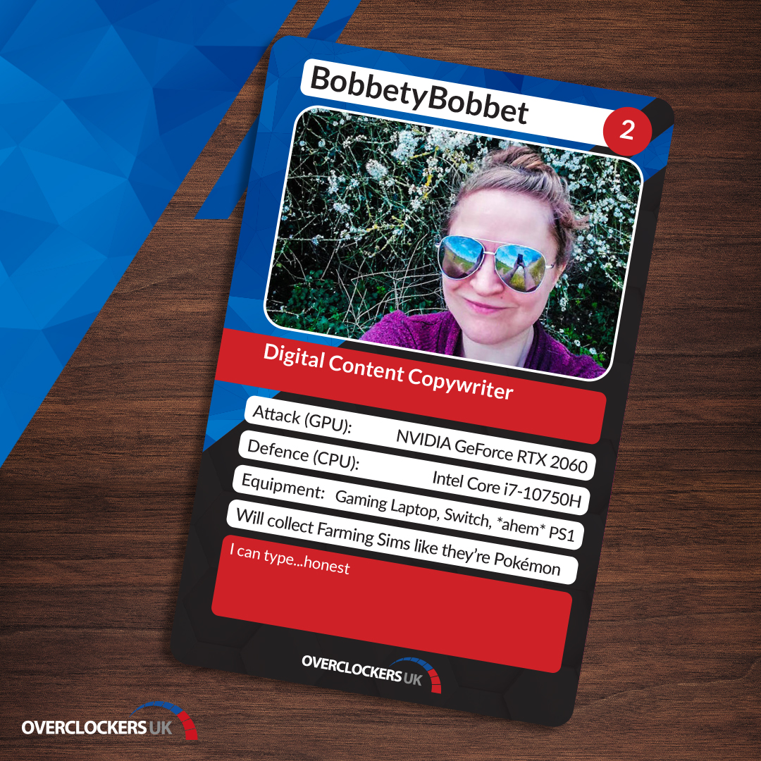 OverclockersUK's tweet photo. Say hello to one of our amazing Word Wizards, Emily! 👋✨

She recently wrote this helpful blog post all about how to optimize your Work From Home experience, check it out! 📰➡ https://t.co/1pyLy8QIaW

More OcUK:TCG cards coming soon... 👀 https://t.co/k6H3kwDCzf