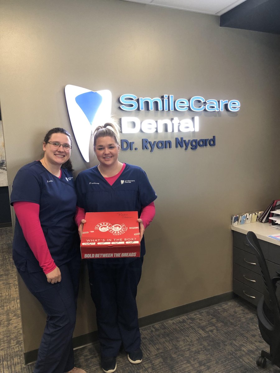 froggy999fargo's tweet image. Congratulations to Brittany who works at Smile Care Dental in Fargo.  Brittany was this week&apos;s lunch winner from @fmerbertgerbert  If you want a chance to win lunch, you can register here.  froggyweb.com/win-erbert-ger…   #erbertandgerberts