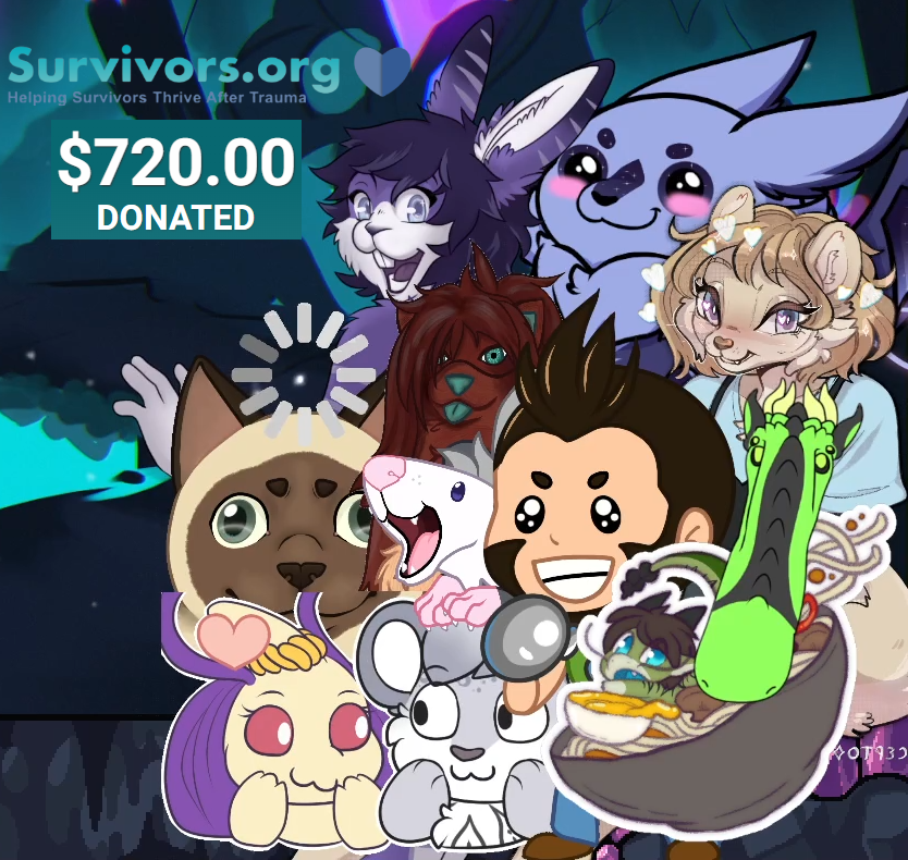 TouchScalyTail's tweet photo. Thank you all so much for coming to our https://t.co/g6chIEfiyL charity stream! We managed to raise $720 for a really good cause and had a blast doing it >w<
I seriously cant thank you all enough for all the support recently ๐It all really means the world to me~
#softgiving https://t.co/6o6gYSix67