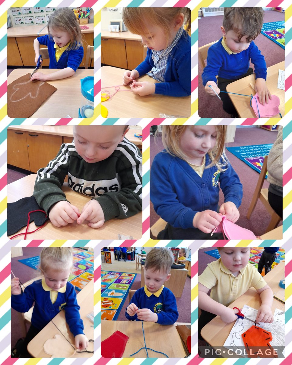 PrkHodges's tweet photo. Our #sewing journey has begun! The children have been so enthused by our puppets and we can't wait to see their individual creations at the end @FroebelTrust #creativity #EarlyYears #richlearning https://t.co/Kyo7j8q5v2