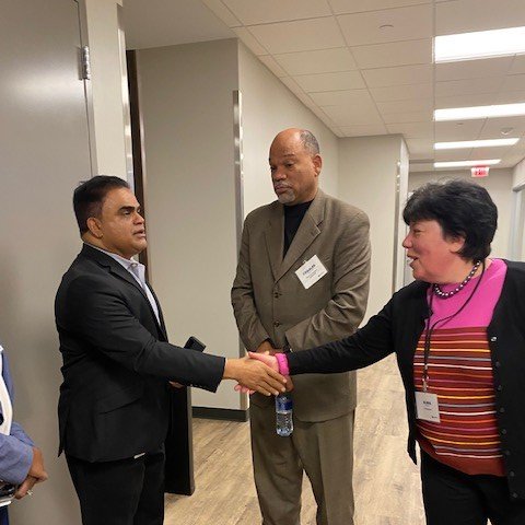 FBC_Judge's tweet photo. It was a pleasure to speak with HoustonCIO @InspireCIO  during their quarterly meeting hosted by our Fort Bend County Information Technology team at our state-of-the-art @fbcoem Emergency Operations Center. #CIO #FBCTX https://t.co/k6QhSBW0NB
