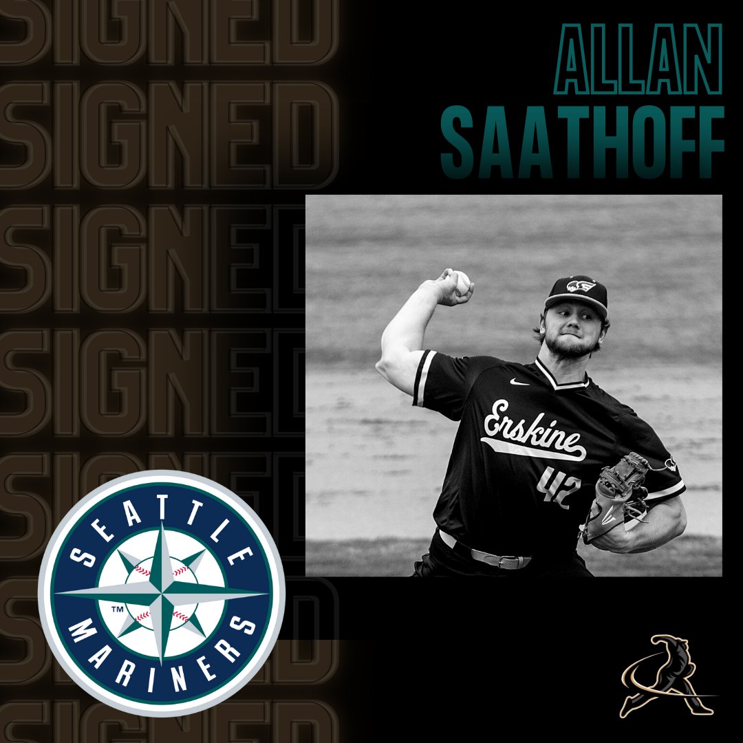 Another one off the list! Flame thrower <a href="/Allan_Saathoff/">Al</a> is going to the <a href="/Mariners/">Seattle Mariners</a> 🐟

PC: <a href="/cory_wilder/">cory wilder</a> 

#TreadFam