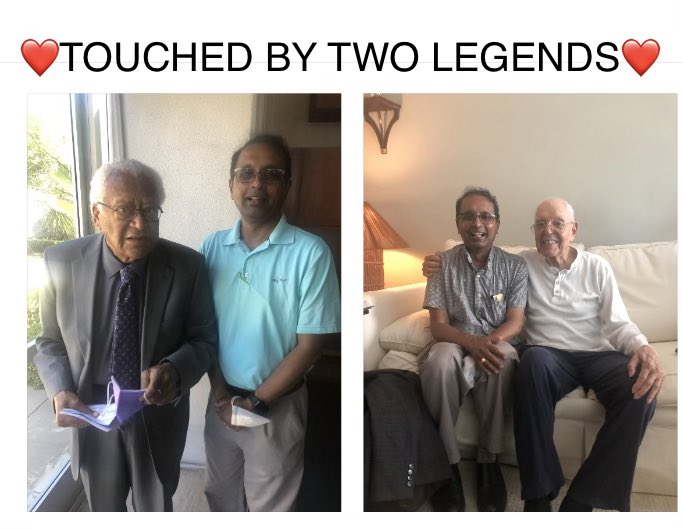 Kannanforva's tweet photo. As we celebrate #BlackHistoryMonth, very blessed to meet recently with 2 of the legends Rev. Dr. James M. Lawson, Jr. &amp; Dr. William F. "Fergie" Reid - pioneers &amp; trailblazers in civil rights &amp; voting rights.🙏 
 @VULawsonInst @90For90 
I am grateful and committed to their causes. https://t.co/k9SqlFUW7D