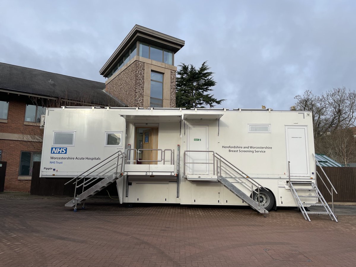 H&W Breast Screening (@waht_bimaging) on Twitter photo ⭐️ Site move ⭐️ The breast screening van arrived at Malvern Community Hospital early this morning <a href="/LyntonUK/">Lynton Trailers UK</a> #breastscreening ⭐️ Site move ⭐️ The breast screening van arrived at Malvern Community Hospital early this morning <a href="/LyntonUK/">Lynton Trailers UK</a> #breastscreening