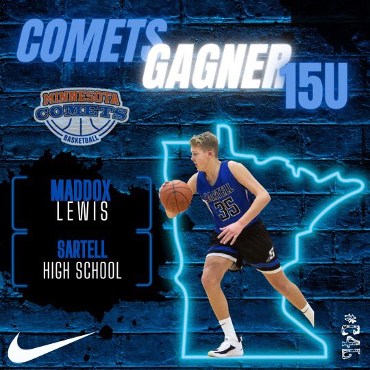 Grant Gagner (@gagnergrant) on Twitter photo #7 belongs to <a href="/maddox_lewis15/">Maddox Lewis</a>. Maddox joins us from <a href="/SartellHoops/">Sartell Boys Bball</a>, maddox is a long wing type player who can space the floor and shoot it from outside. Super smart and has high basketball IQ as well. Excited to have maddox this spring! #7 belongs to <a href="/maddox_lewis15/">Maddox Lewis</a>. Maddox joins us from <a href="/SartellHoops/">Sartell Boys Bball</a>, maddox is a long wing type player who can space the floor and shoot it from outside. Super smart and has high basketball IQ as well. Excited to have maddox this spring!