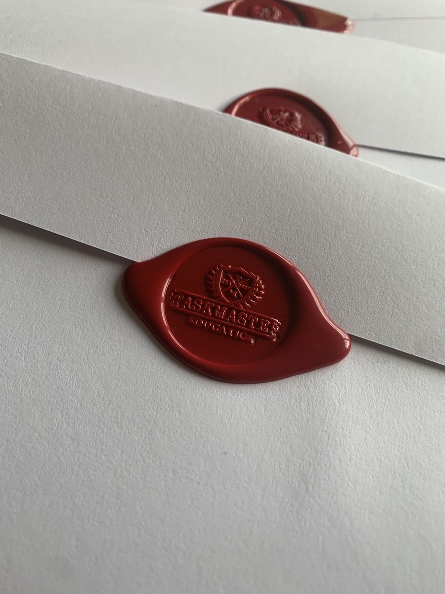 TaskmasterEdu's tweet photo. Teachers! It's #TMEducation competition time...elsewhere!
We have 5 wax-sealed tasks (a copy of each #TMvP2B task) & we'd love for them to find a home ahead of #ChildrensMentalHealthWeek.
Head over to @TaskmasterEducation on FB or IG & follow, like & share by 10pm on Fri 3 Feb! https://t.co/ldmzMHCor6