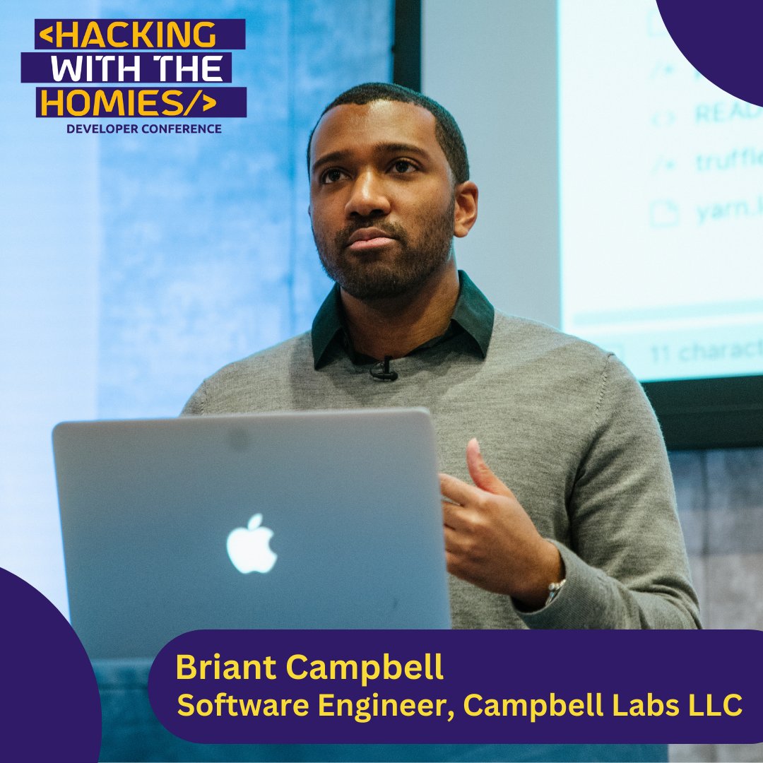 DetroitBlackTe2's tweet image. Speaker Alert: Briant Campbell, Software Engineer, Campbell Labs LLC.  Topic: Speed up testing using ngrok.  Purchase tickets from hackingwiththehomies.org @ngrokHQ