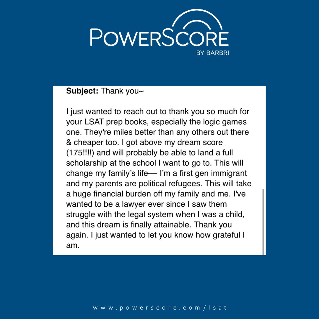 PowerScore tweet picture