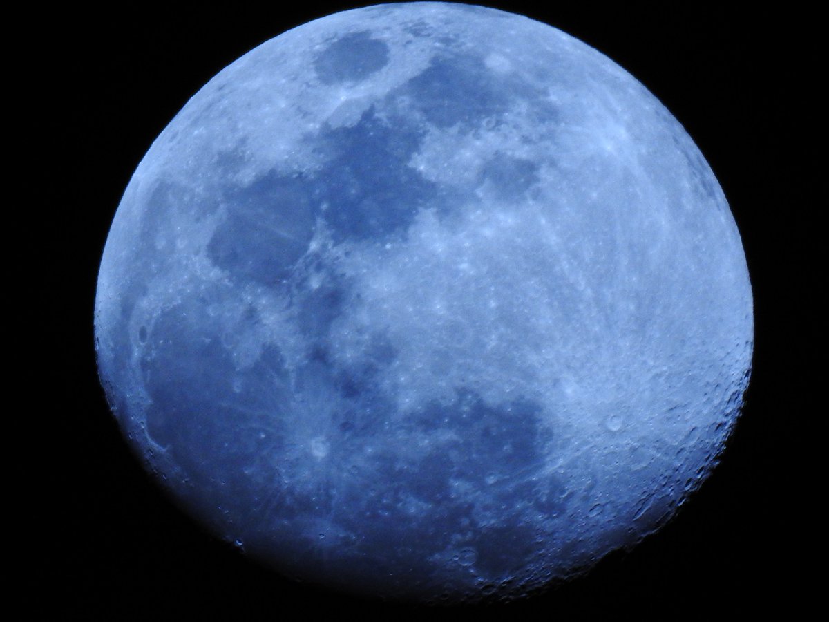 mmatalpur's tweet photo. #MoonToday as a #BlueOrb https://t.co/jBV972JGJ5