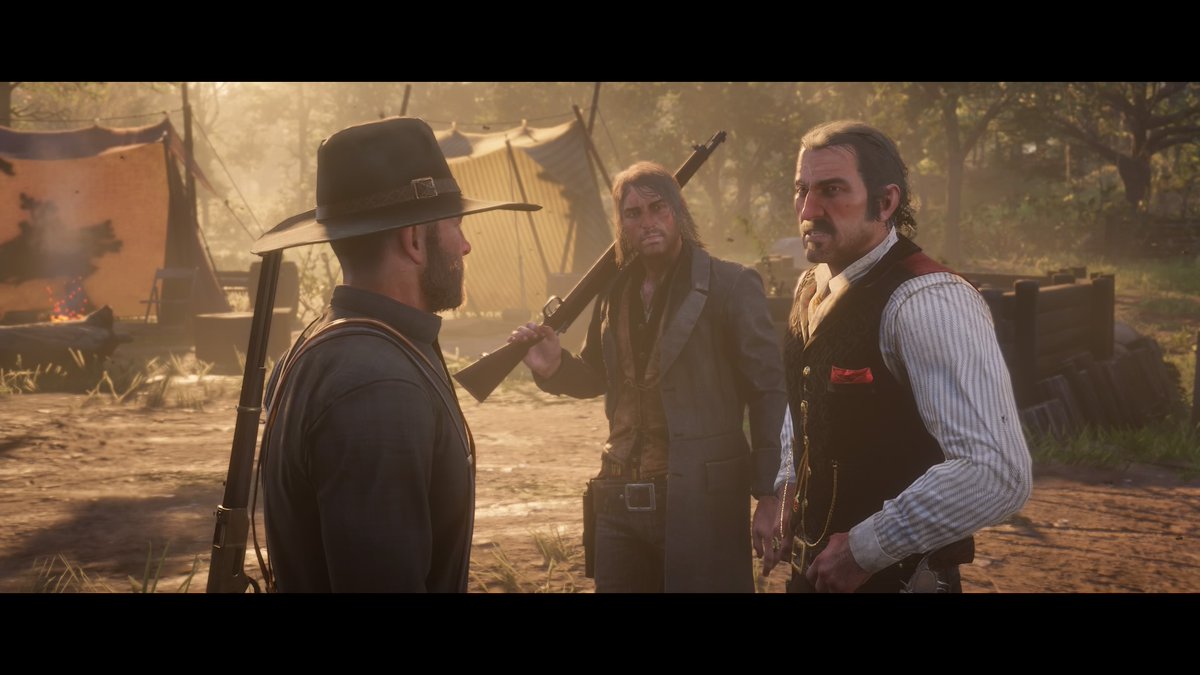 Rdr2Ma's tweet photo. #arthurmorgan #rockstargames #rdr2 #dutch #vanderlinde #gang #PS4share https://t.co/RxhK43FEfe