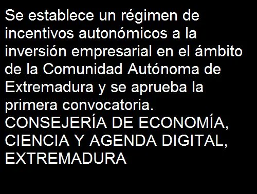 AyudastodEspana's tweet image. #España #asesoría #Extremadura inversión empresarial #empresas #incentivos #autonómicos #Cáceres #Badajoz #Mérida #Zafra 

Son muchas las ayudas que tus representados podrían aprovechar buff.ly/2taOEOv — buff.ly/3CDyl04

Boletín oficial buff.ly/3Hm32t5