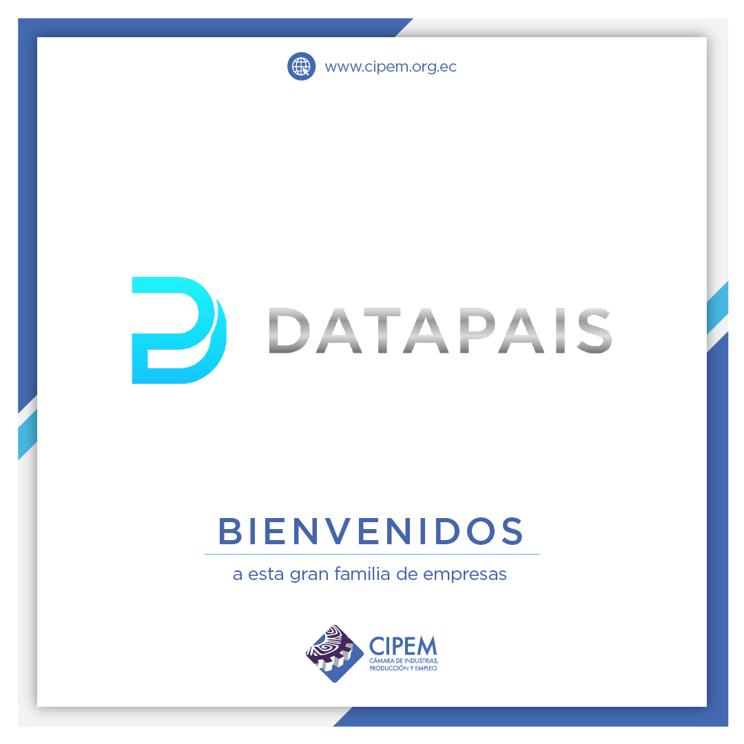Estamos orgullosos de contar con @TuDataPais como parte de nuestra gran familia de empresas. 

#DataPaís es un portal de #estadísticas comparativas de ciudades y países de sur américa. 

De seguro tendremos una relación fructífera. 
¡Bienvenidos! 

#NuestrosAfliados #Cuenca