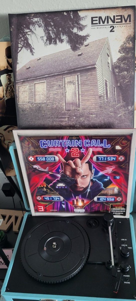 you_marshall's tweet photo. I feel like I should keep these unopened?? CrAzY right??
#Eminemlover problems😁🐐👑
#eminemstreamingweek https://t.co/F8SKWFZcZg