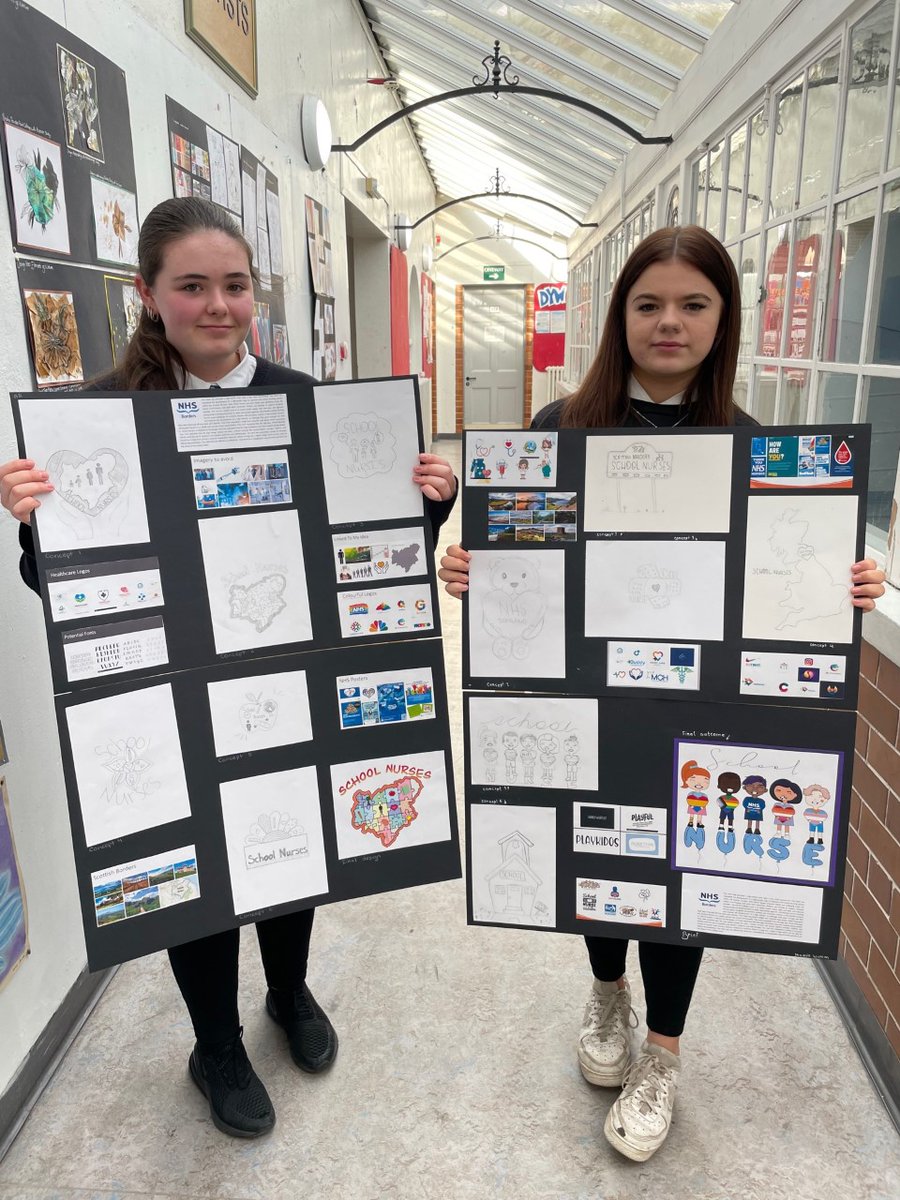Hawick_HS's tweet image. Our Digital Creative Art pupils were tasked with the development of a new logo for the @NHSBorders School Nursing Service. 💻📸🖌📐✏️

We as a school are incredibly proud to collaborate with our local community &amp;amp; are very thankful for the opportunity. 

#HHSPartnerships 🤩💯