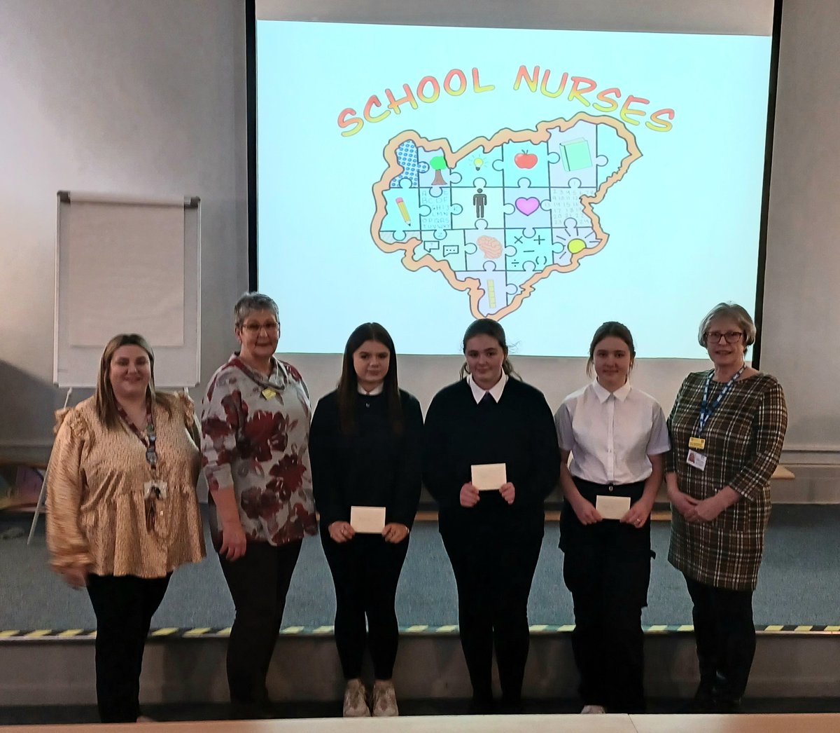 Hawick_HS's tweet image. Our Digital Creative Art pupils were tasked with the development of a new logo for the @NHSBorders School Nursing Service. 💻📸🖌📐✏️

We as a school are incredibly proud to collaborate with our local community &amp;amp; are very thankful for the opportunity. 

#HHSPartnerships 🤩💯