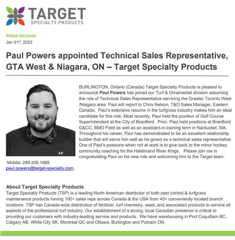 Target Specialty Products 🇨🇦 tweet media