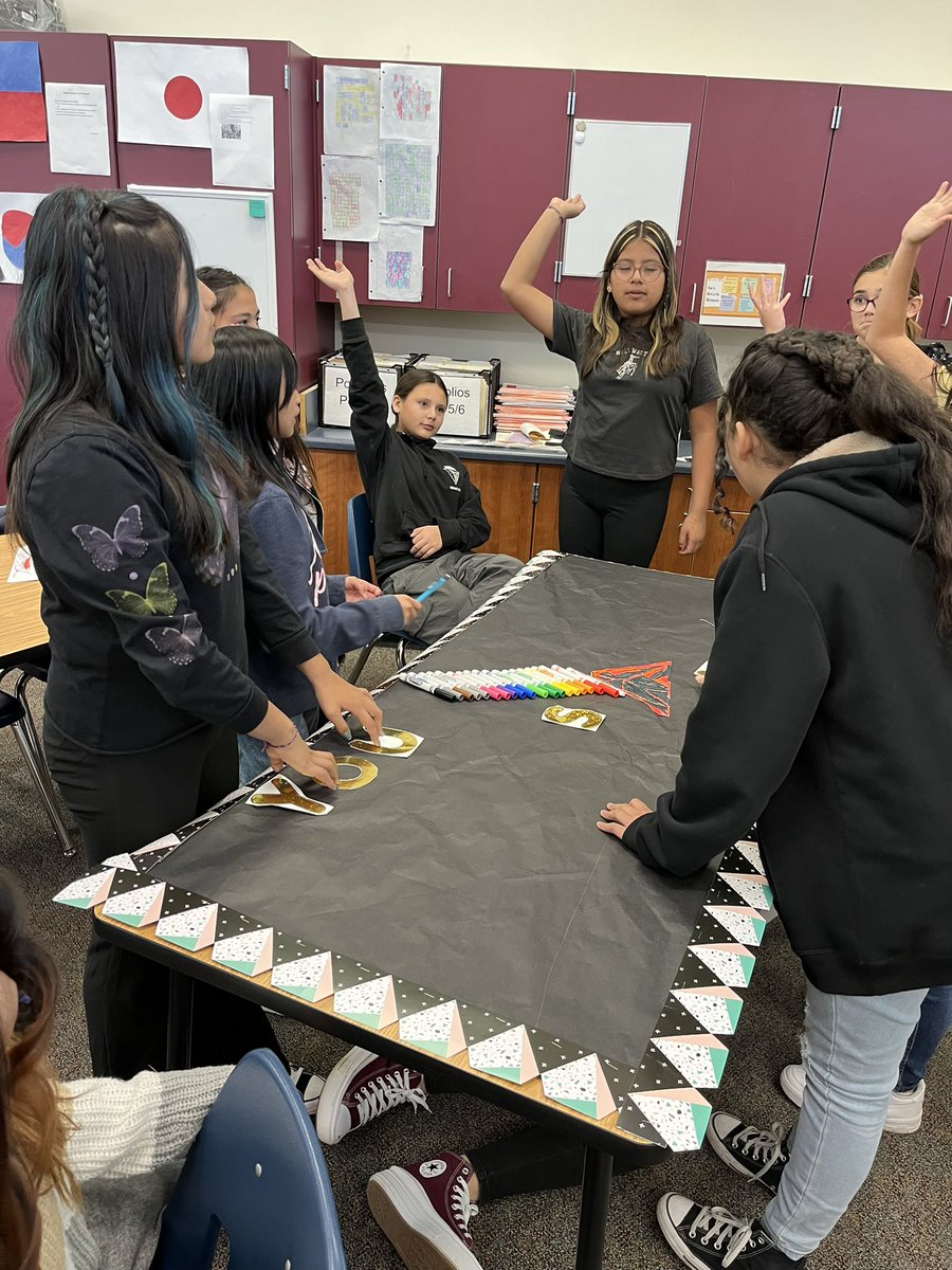 MrsRobersonMath's tweet photo. Neuroscience elective-wonderful avenue for students to learn more about their brain and nervous system. Today they are practicing collaboration through a project. Building skills: using their voice, creativity, inclusivity, taking constructive criticism, confidence… https://t.co/qwQkjUH5Nk