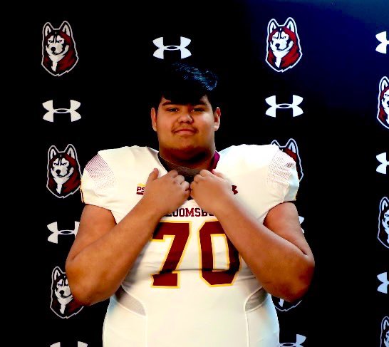 Brandon Fuentes (@brandonf_58) on Twitter photo Blessed to announce that I will be continuing my academic and athletic career at Bloomsburg University! Huge thanks to my family as well as @Bigbreen51 and @DamascusFBcoach for helping me become the man and athlete I am today. To <a href="/WhoisCoachJones/">Eugene Jones IV</a> <a href="/SheptockFrank/">Frank Sheptock</a> LETS a WORK! Blessed to announce that I will be continuing my academic and athletic career at Bloomsburg University! Huge thanks to my family as well as @Bigbreen51 and @DamascusFBcoach for helping me become the man and athlete I am today. To <a href="/WhoisCoachJones/">Eugene Jones IV</a> <a href="/SheptockFrank/">Frank Sheptock</a> LETS a WORK!