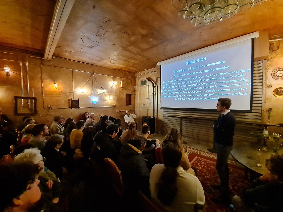 Café Éco Reims (@cafe_eco_reims) on Twitter photo Une présentation passionnante sur comment prendre l'idée du communisme au sérieux par <a href="/FabienTarrit/">Fabien Tarrit</a>. C'était notre dernière conférence pour cette année ! Merci pour votre intérêt! À l'année prochaine ! Une présentation passionnante sur comment prendre l'idée du communisme au sérieux par <a href="/FabienTarrit/">Fabien Tarrit</a>. C'était notre dernière conférence pour cette année ! Merci pour votre intérêt! À l'année prochaine !