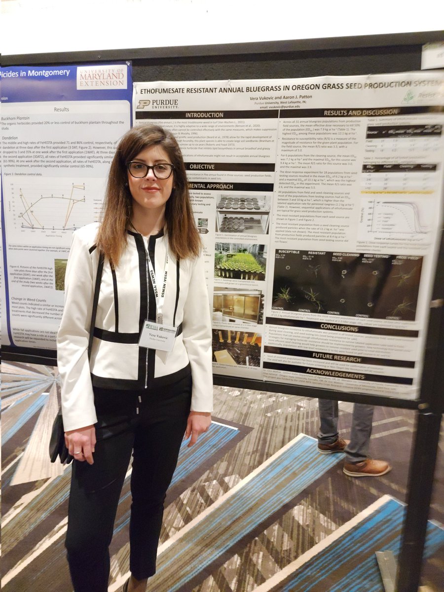 JeanineArana13's tweet photo. @PurdueHortLA turfgrass and vegetable crops weed science research @WorldofWeeds 💫 https://t.co/BheW1SAzny