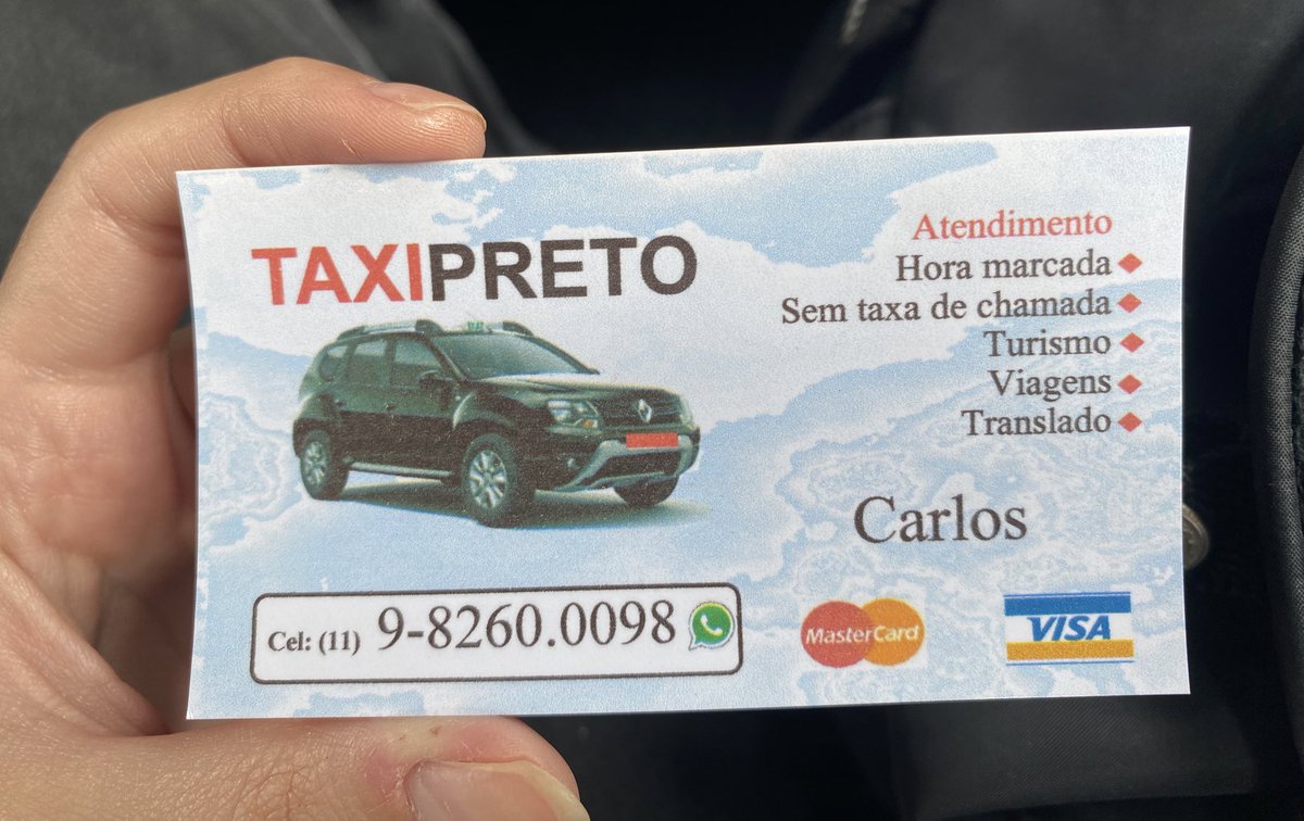 bibertolini's tweet photo. indicação de táxi em SP! Um senhor muito educado, atencioso e fez um valor muito bom (fez pelo mesmo valor que estava dando no app da uber) cheguei no lugar que eu precisava muito rápido, pq por ser táxi ele pode andar na linha de ônibus, então nem pegamos trânsito https://t.co/6jEvStGAFb