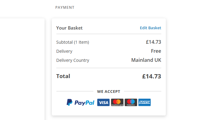 Dunnykin's tweet photo. Might be the most egregious one I've had: £45 extra to deliver an item half the size of a post-it all the way to the remote destination of... Elgin.
@RipOffSurcharge https://t.co/PAh0bmuQFY