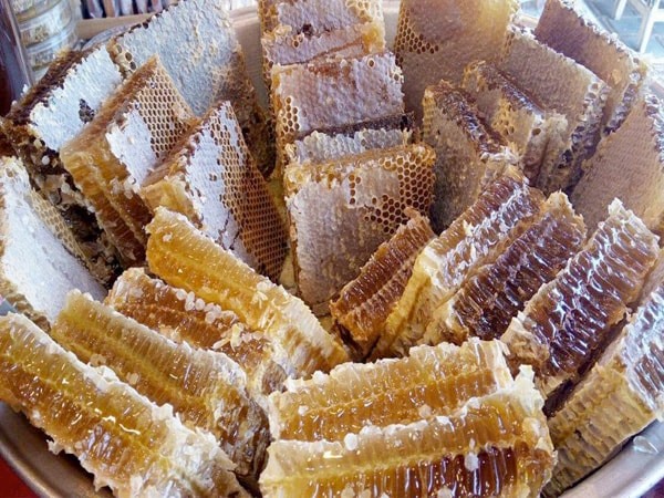 Have you ever eaten honey from a honeycomb?