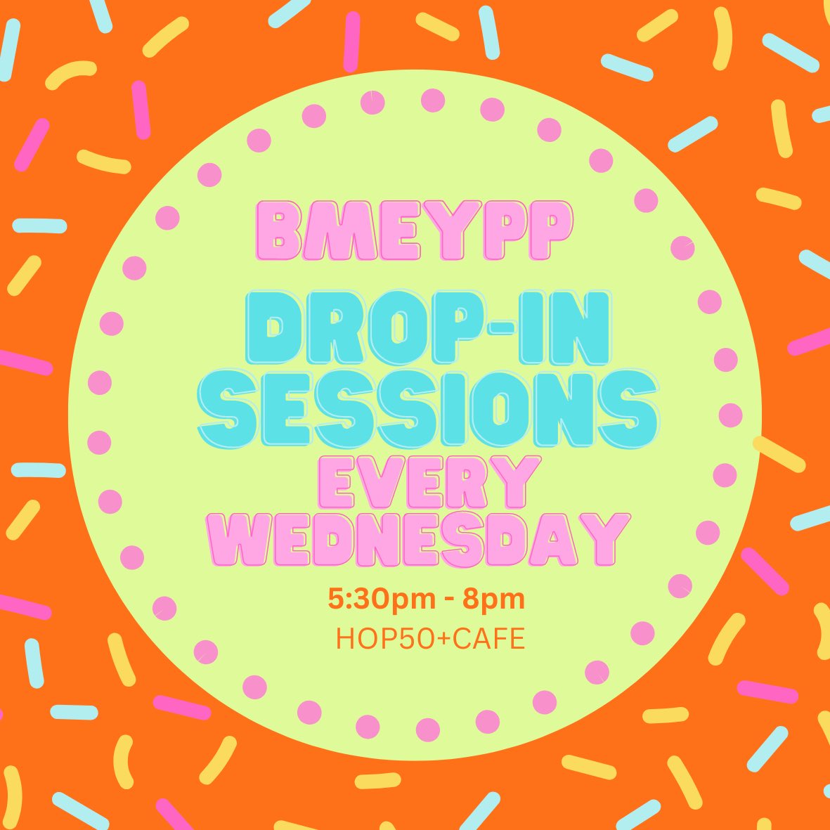 bmeypp's tweet image. Join us every Wednesday for our Drop in sessions! A few hours a week, full of a variety of different activities weekly to bring our beautiful community together! ❤️
Young people from ages 11-25 are welcome! 
Any questions please email info@bmeypp.org.uk or contact: 07712572431
💜