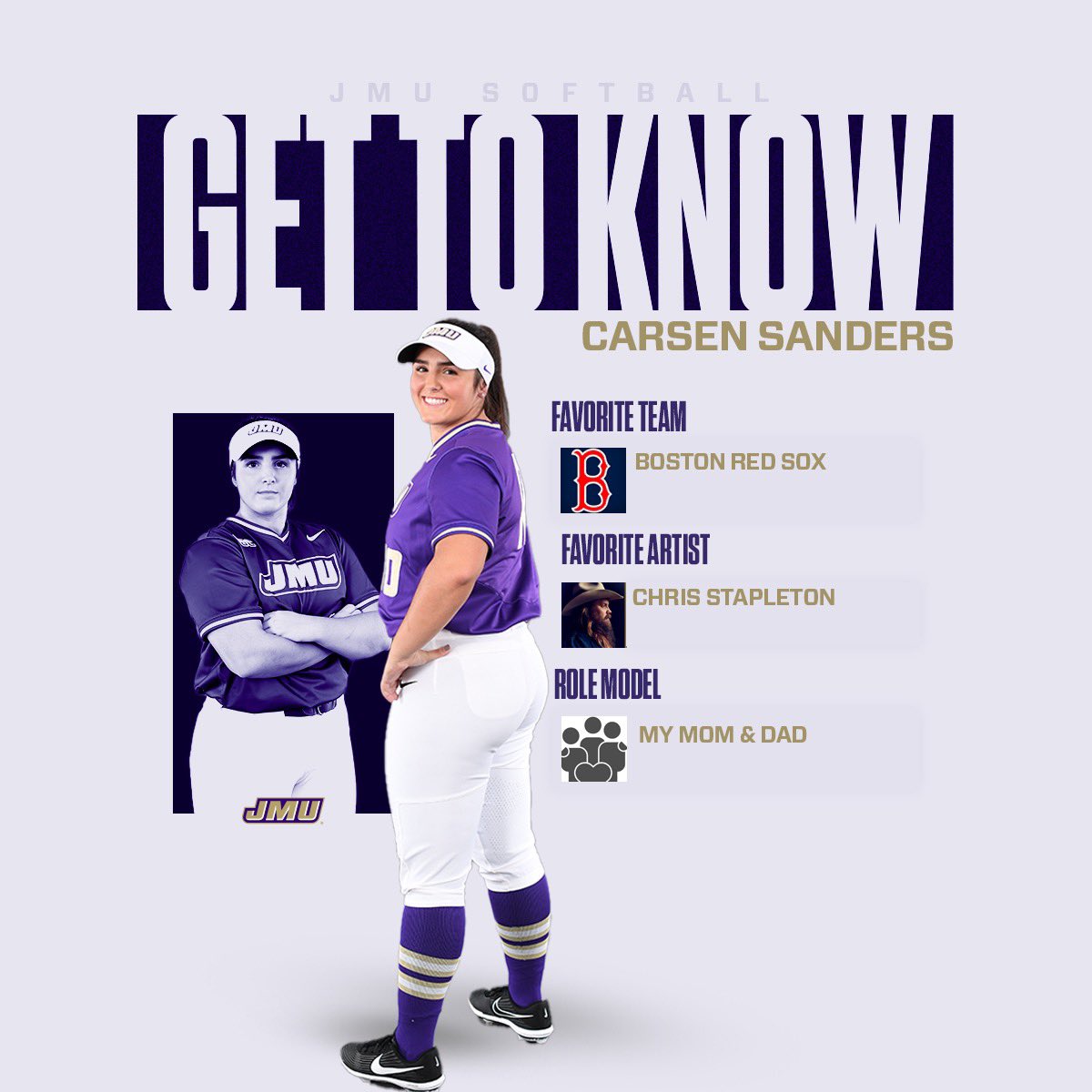 𝗚𝗘𝗧 𝗧𝗢 𝗞𝗡𝗢𝗪: Freshmen Edition 

⭐️Kamryn Nash
⭐️Kylah Berry
⭐️Carsen Sanders

So excited to have these ladies on our diamond! 

#GoDukes