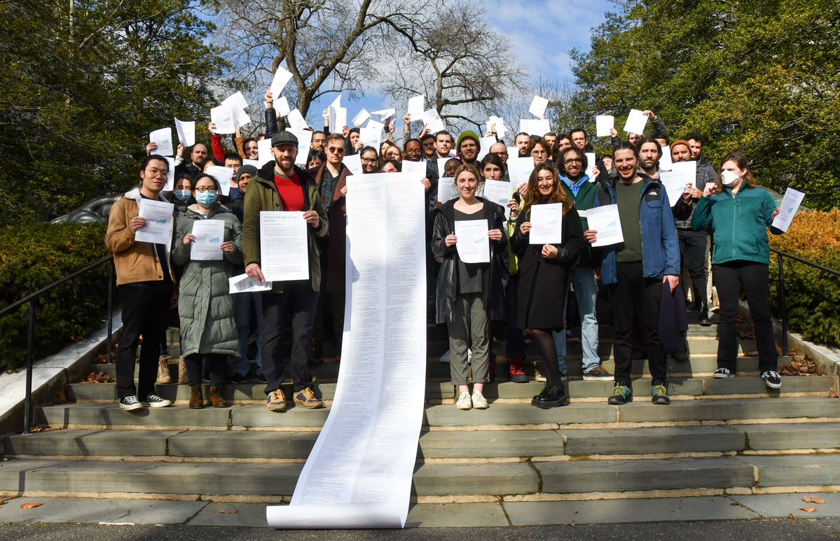 PUPostdocs's tweet photo. Last Friday, @Princeton responded to our open letter signed by a majority of postdocs, raising salary minimums to 65k - an 18.5% increase! We celebrated by hand-delivering the letter because while this is a strong start, there's much more we can win. https://t.co/EcSU5ozvT0 https://t.co/RirKF4KUHb