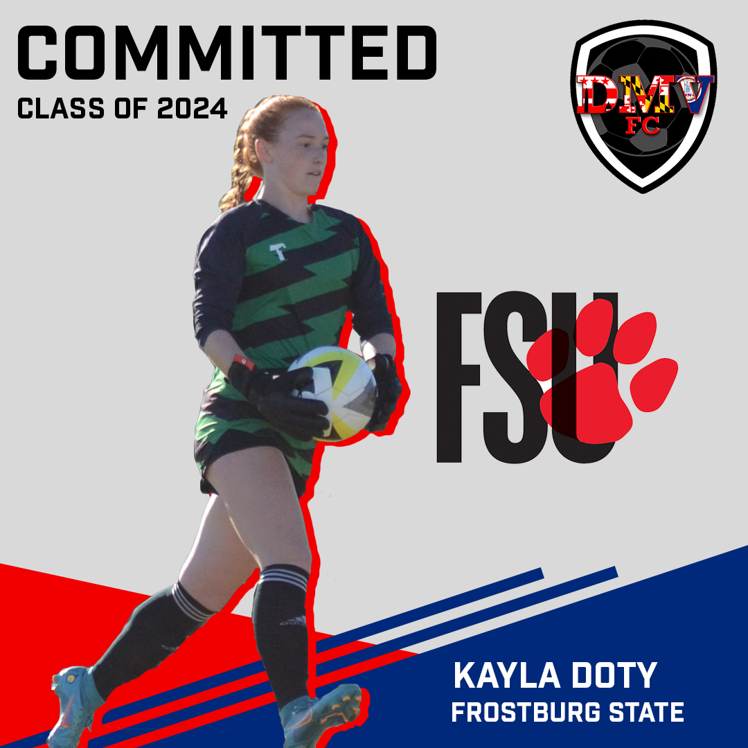 dmv_fc's tweet photo. COMMITTED!
Congratulations to Kayla Doty of the 06G Blue on her commitment to @FrostburgWS! A highly-decorated GK for our 06s, she's already a 2x @vayouthsoccer #TheStateCup Champion.
#UnityThroughExcellence | #BobcatPride https://t.co/7nbFBDUSOv