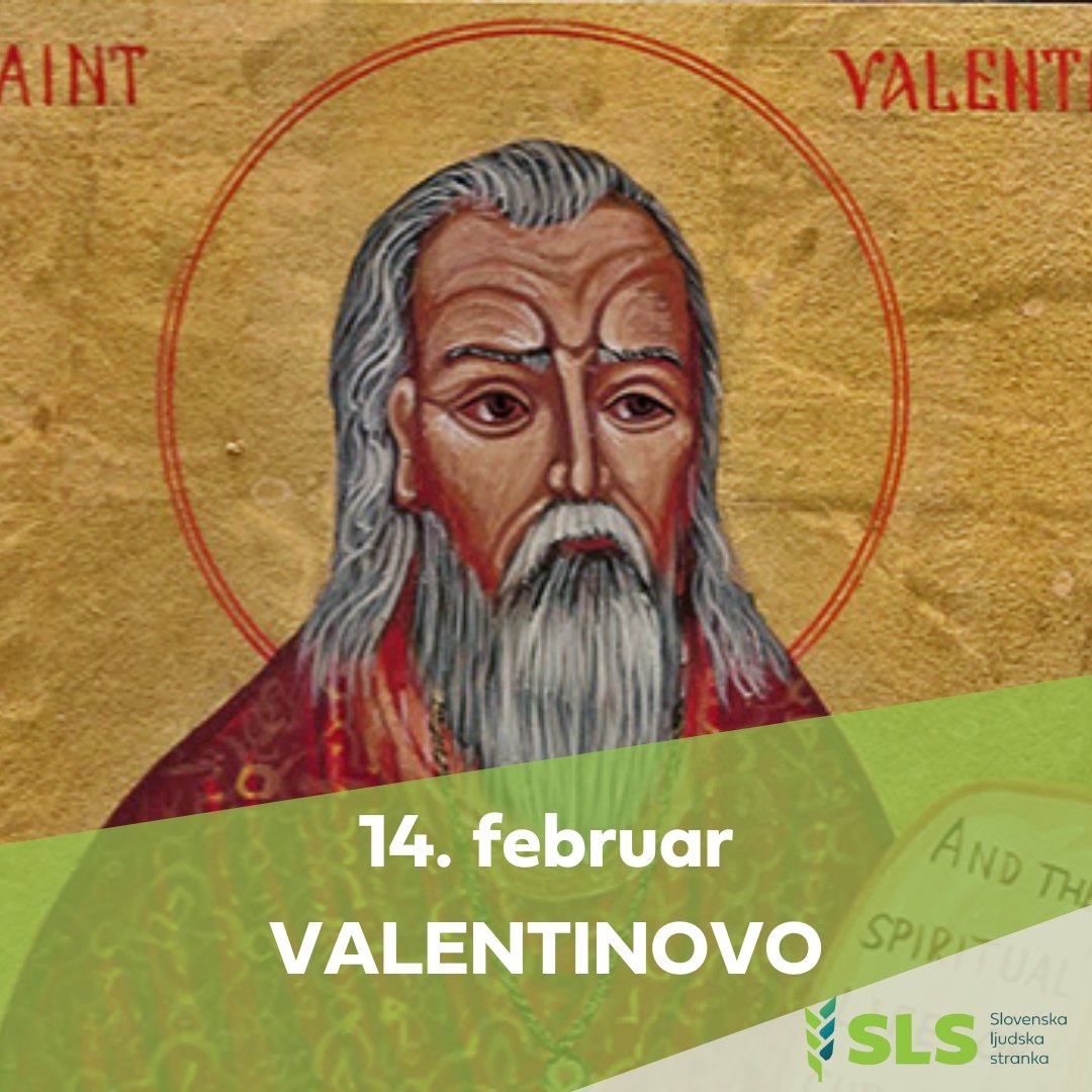 Danes| Valentinovo 💟
God svetega Valentina se na Slovenskem že dolgo praznuje, vendar je imel drugačen pomen. Valentin - prvi spomladin (pomladni svetnik) - prinese ključ do korenin, zato se po starem kmečkem koledarju na ta dan začne prvo delo v vinogradih in na vrtovih.