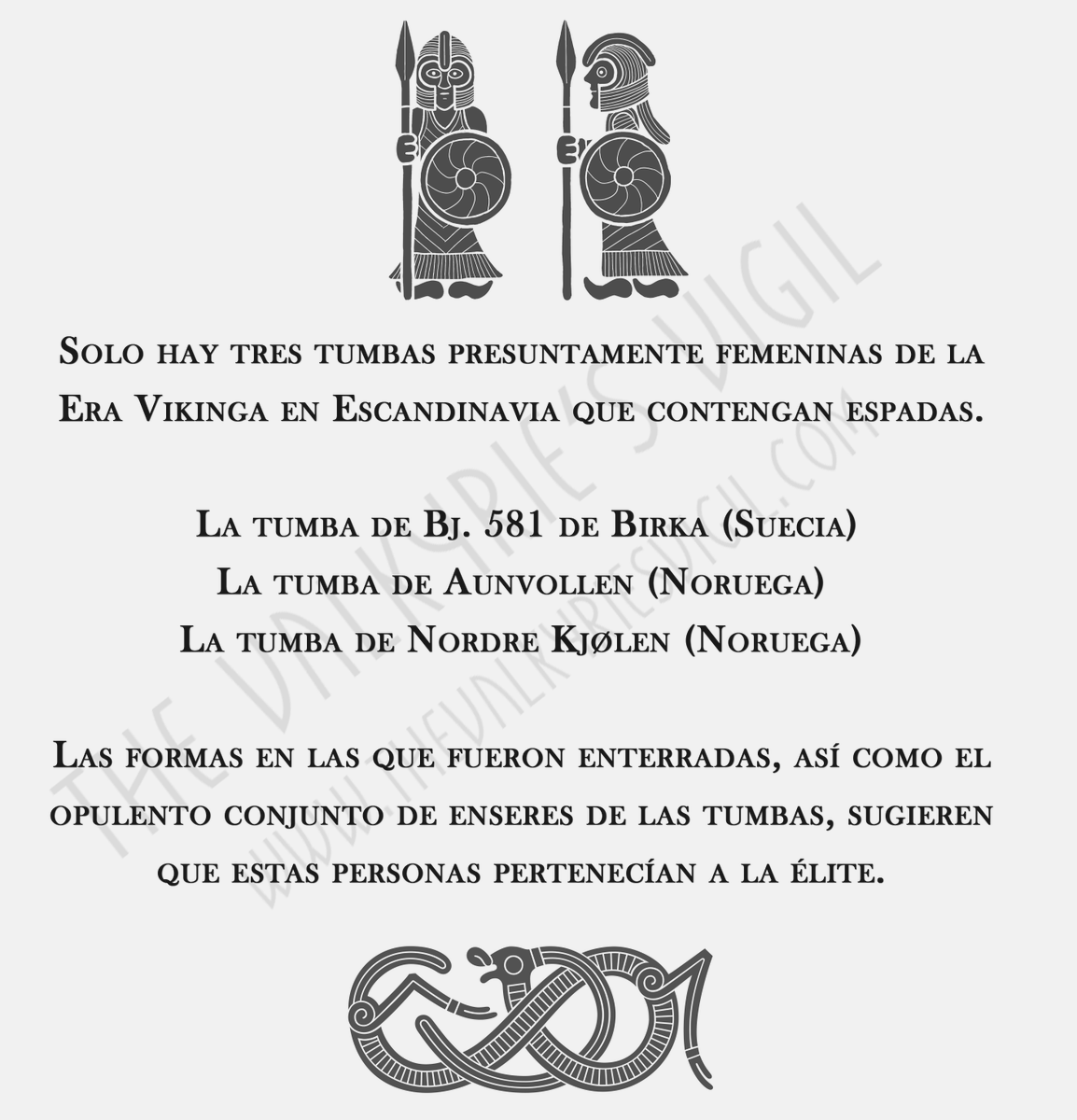 TheValkyriesVig's tweet photo. #VikingFact 📢 Solo hay tres tumbas presuntamente femeninas de la Era Vikinga en Escandinavia que contengan espadas⚔️. Las formas en las que fueron enterradas, así como el opulento conjunto de enseres de las tumbas, sugieren que estas personas pertenecían a la élite. Mini 🧵 https://t.co/dEjRo5zqR8